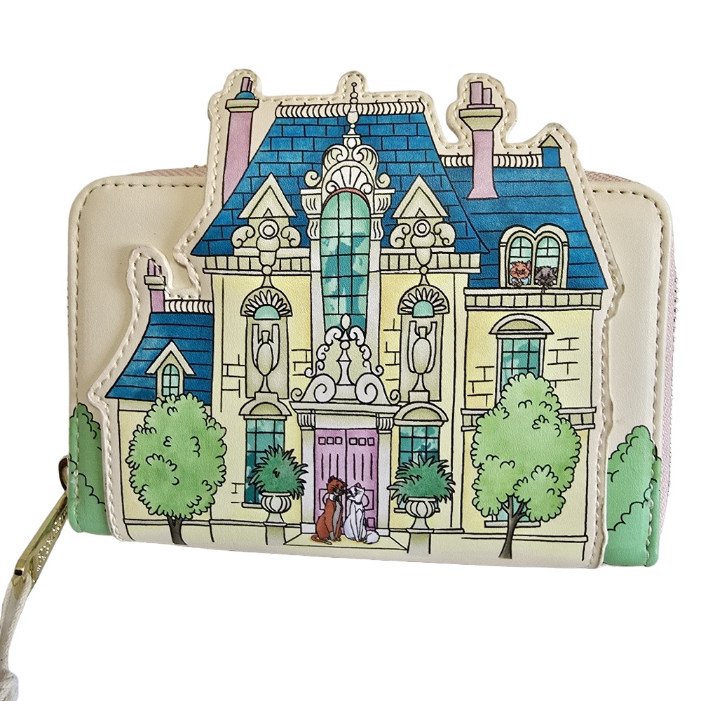 Loungefly Aristocats Mansion Wallet with Marie & the rest of the Aristocats. NWT